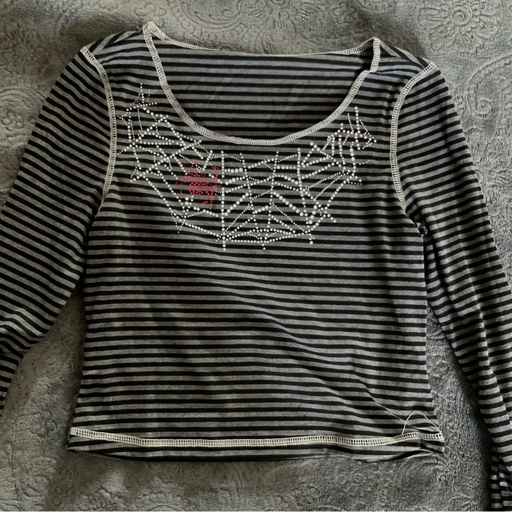 small spiderman croptop